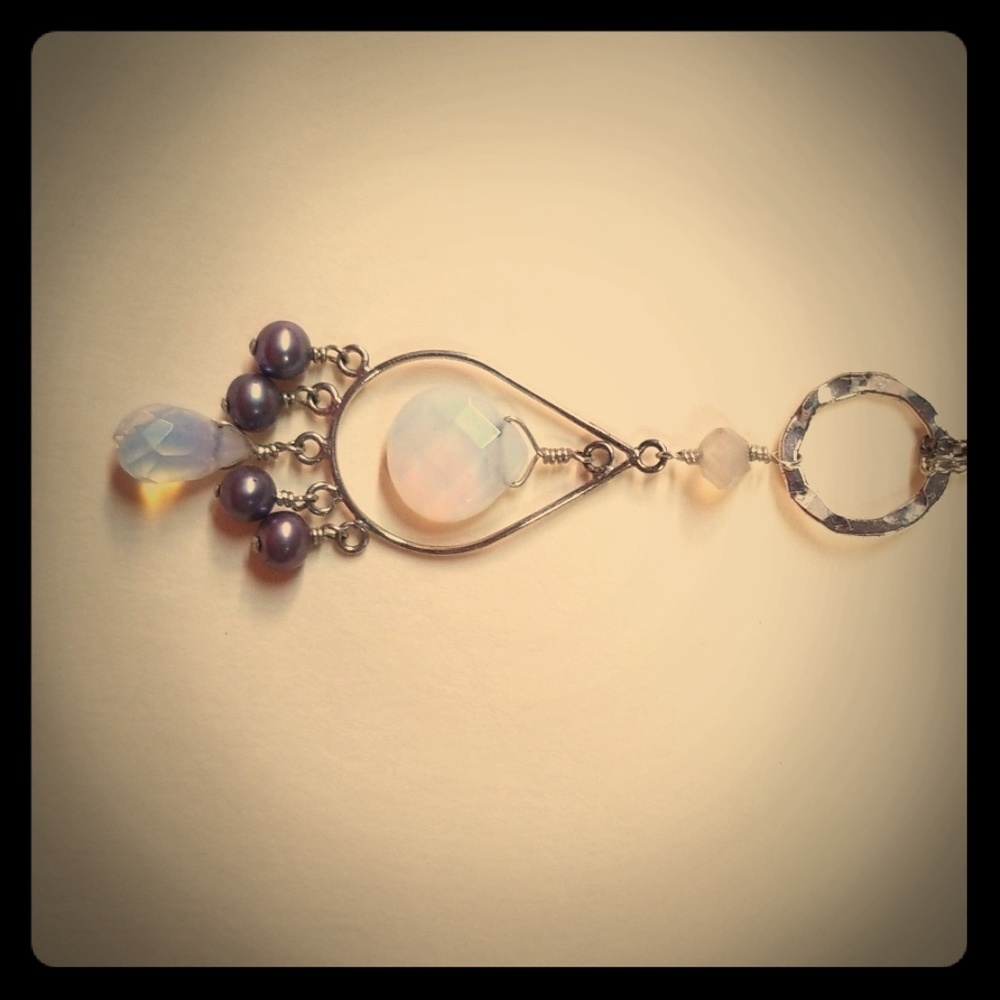 Double chain necklace